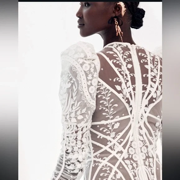 Prima Embroider Zimmermann dress size M size 2 Australia - Picture 6 of 8